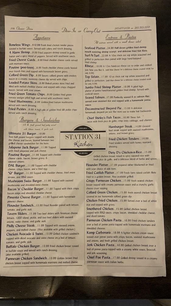 Station 31 Kitchen Menu image 4